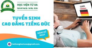 Học cao đẳng tiếng đức trực tuyến tại Học viện từ xa