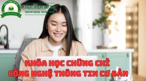 Khóa Học Chứng Chỉ Công Nghệ Thông Tin Cơ Bản