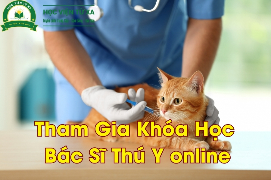 Tham Gia Khóa Học Bác Sĩ Thú Y online