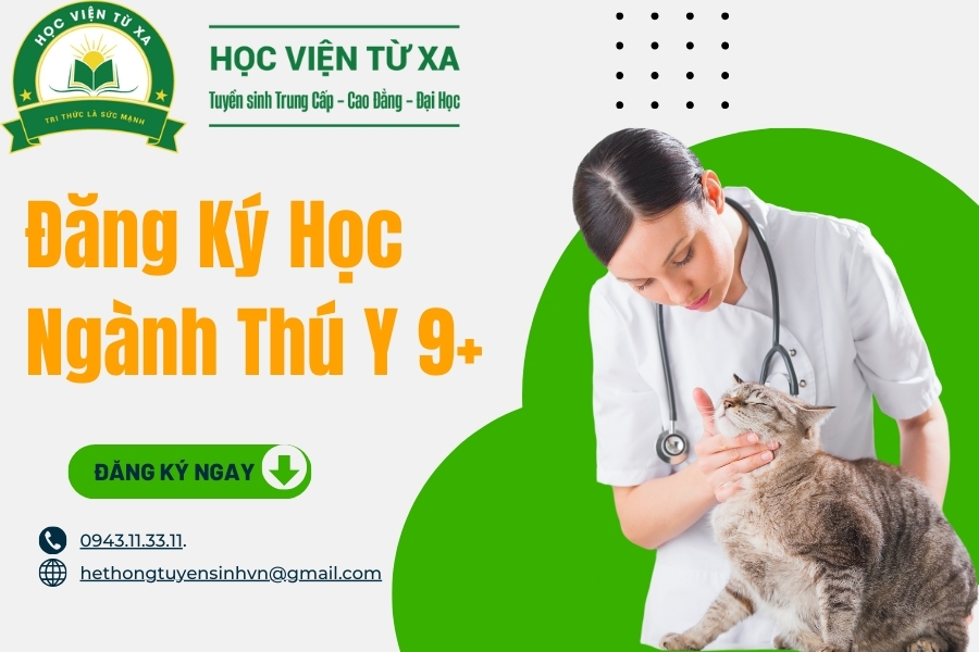 Đăng Ký Học Ngành Thú Y Hệ 9+