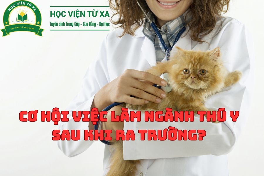 Cơ hội việc làm Ngành Thú Y sau khi ra trường?