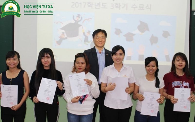 Thông tin tuyển sinh Khóa Học Tiếng Hàn tại Tuyển sinh từ xa 