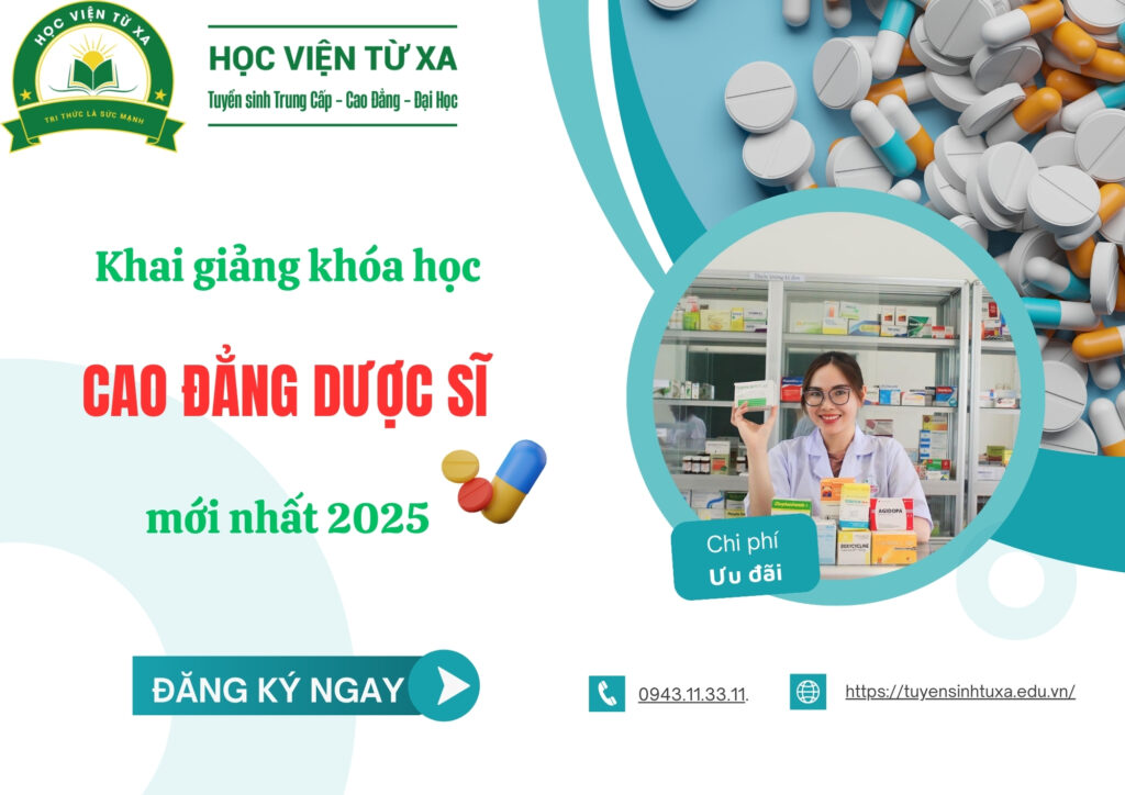 Khai giảng khóa học Cao Đẳng Dược sĩ mới nhất 2025 tại TP. Hồ Chí Minh