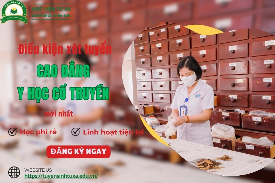 Điều kiện xét tuyển Cao đẳng Y học cổ truyền tại TP.HCM
