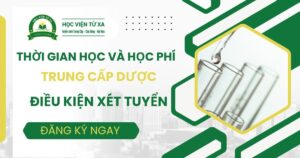 Thời gian học và học phí Trung cấp Dược