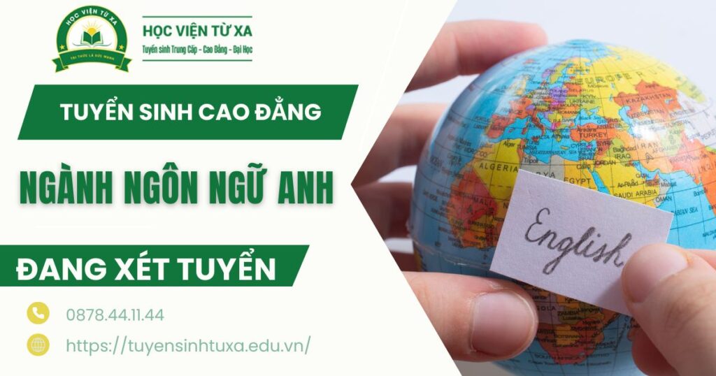 Tuyển sinh Cao đẳng Tiếng Anh