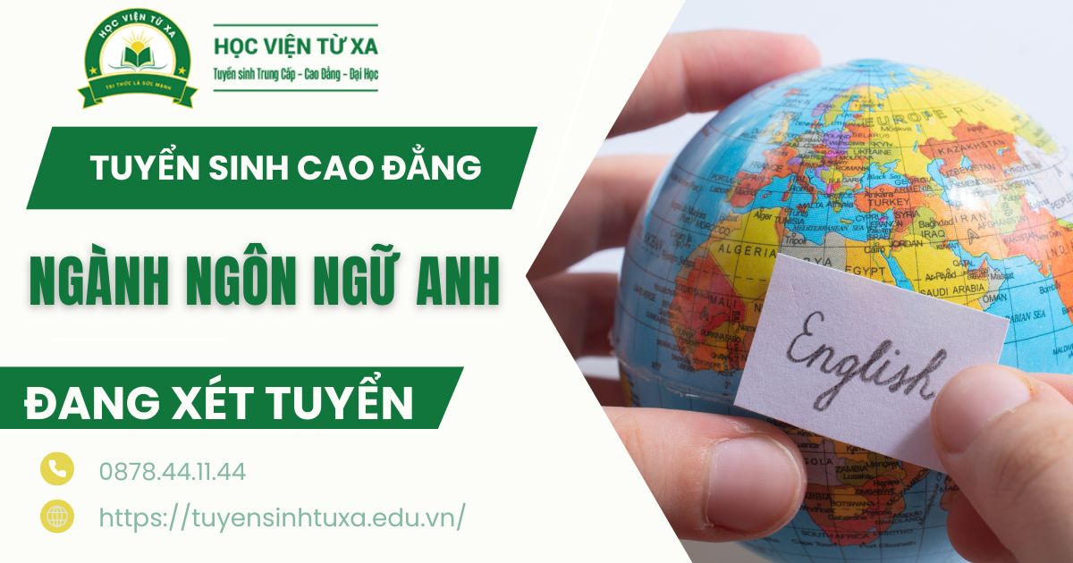 Tuyển sinh Cao đẳng Tiếng Anh