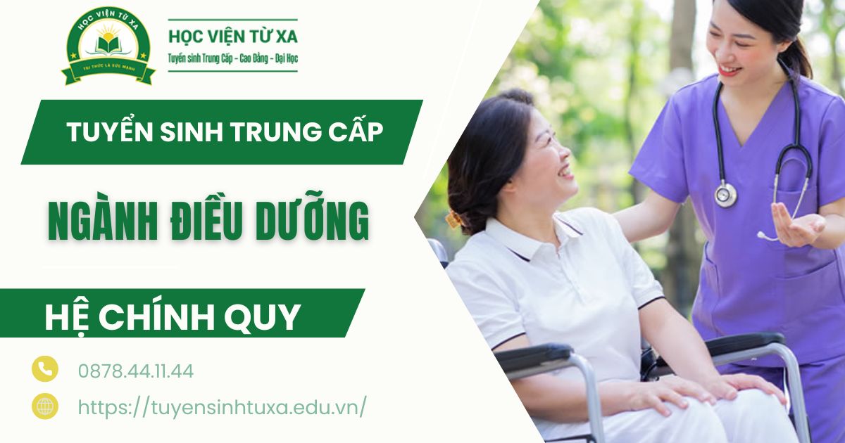 Tuyển sinh Trung cấp Điều dưỡng chính quy