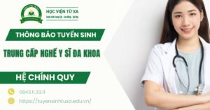 Thông báo tuyển sinh Trung cấp nghề Y sĩ đa khoa