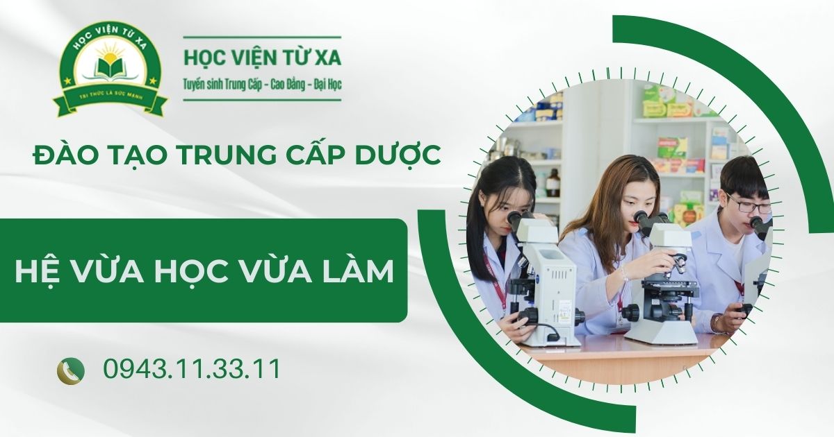 Đào tạo Trung cấp Dược vừa học vừa làm tại TPHCM