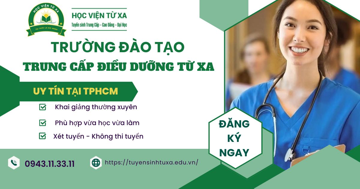 Trường đào tạo Trung cấp Điều dưỡng Từ xa hiện nay