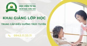 Khai giảng lớp học Trung cấp Điều dưỡng Trực tuyến 