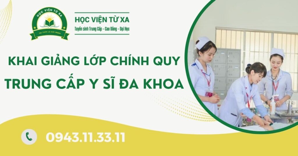 Khai giảng lớp học Trung cấp Y sĩ đa khoa Chính quy tại Bình Phước