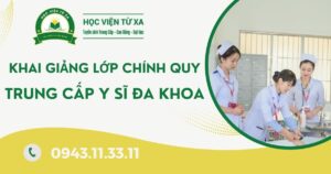 Khai giảng lớp học Trung cấp Y sĩ đa khoa Chính quy tại Bình Phước