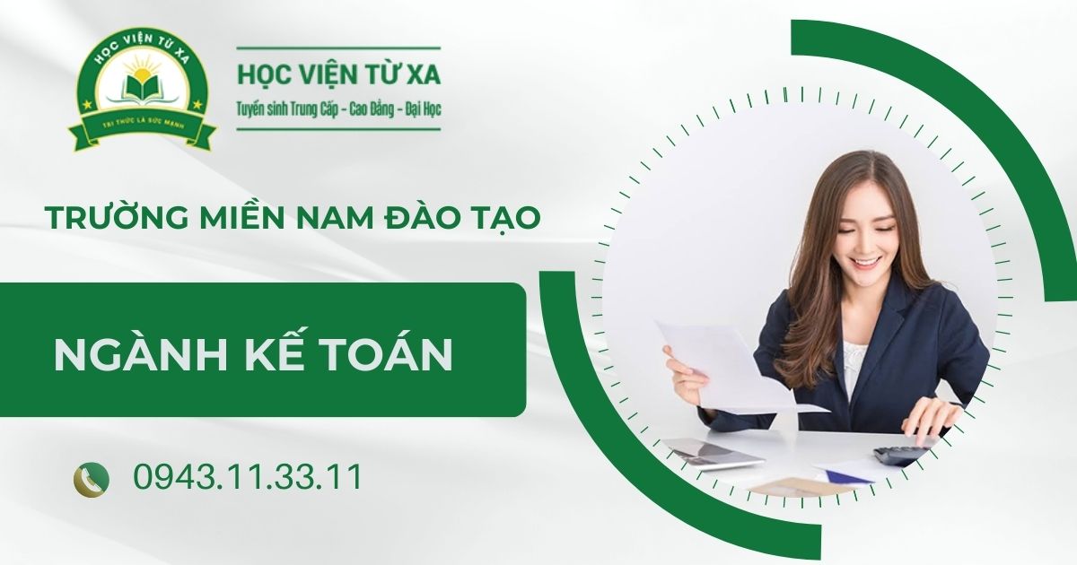 Kế toán học trường nào miền nam?