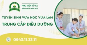 Tuyển sinh Trung cấp Điều dưỡng Vừa học vừa làm mới nhất
