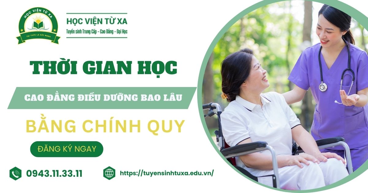 Thời gian học Cao đẳng Điều dưỡng mất bao lâu?