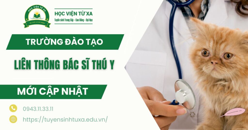 Trường đào tạo liên thông bác sĩ Thú Y tại TPHCM
