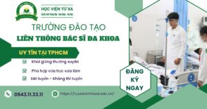 Trường đào tạo liên thông bác sĩ Y khoa
