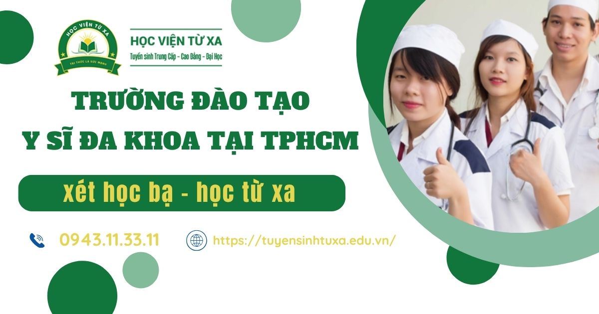 Trường đào tạo Y sĩ đa khoa tại TPHCM