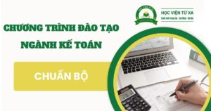 Chương trình đào tạo ngành Kế toán chuẩn bộ