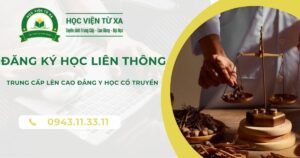 Đăng ký học Liên thông Trung cấp lên Cao đẳng Y học cổ truyền
