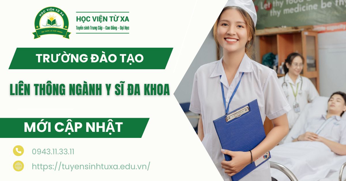 Trường đào tạo liên thông ngành Y sĩ đa khoa uy tín