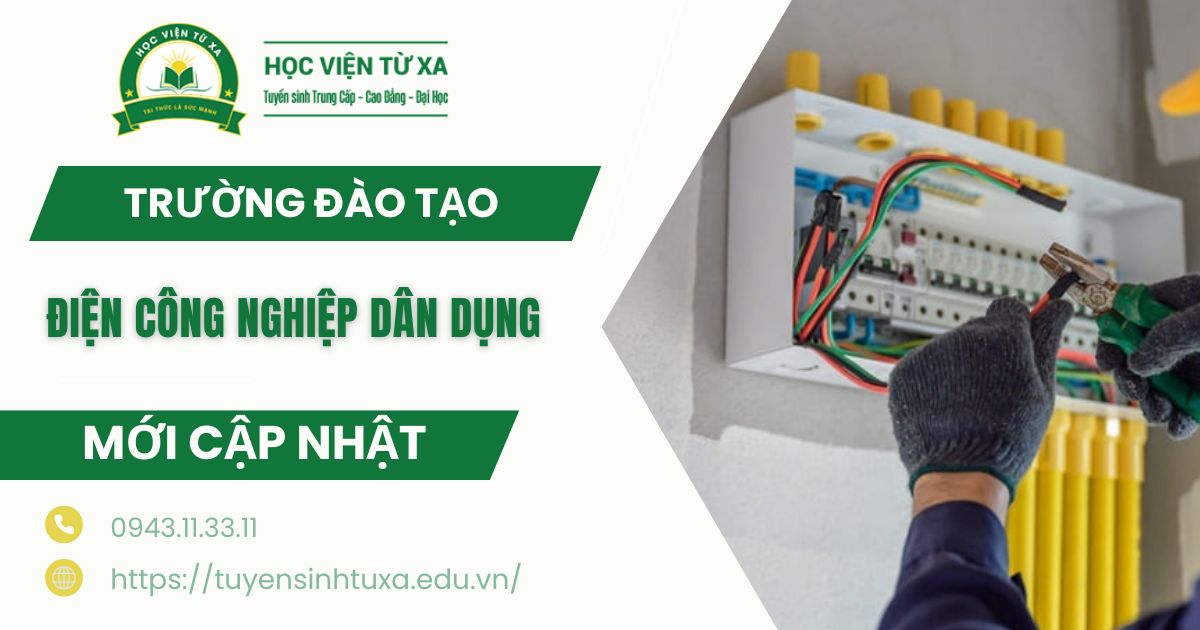 Trường đào tạo Điện công nghiệp dân dụng uy tín