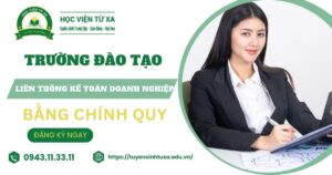 Trường đào tạo liên thông Kế toán doanh nghiệp Từ xa uy tín