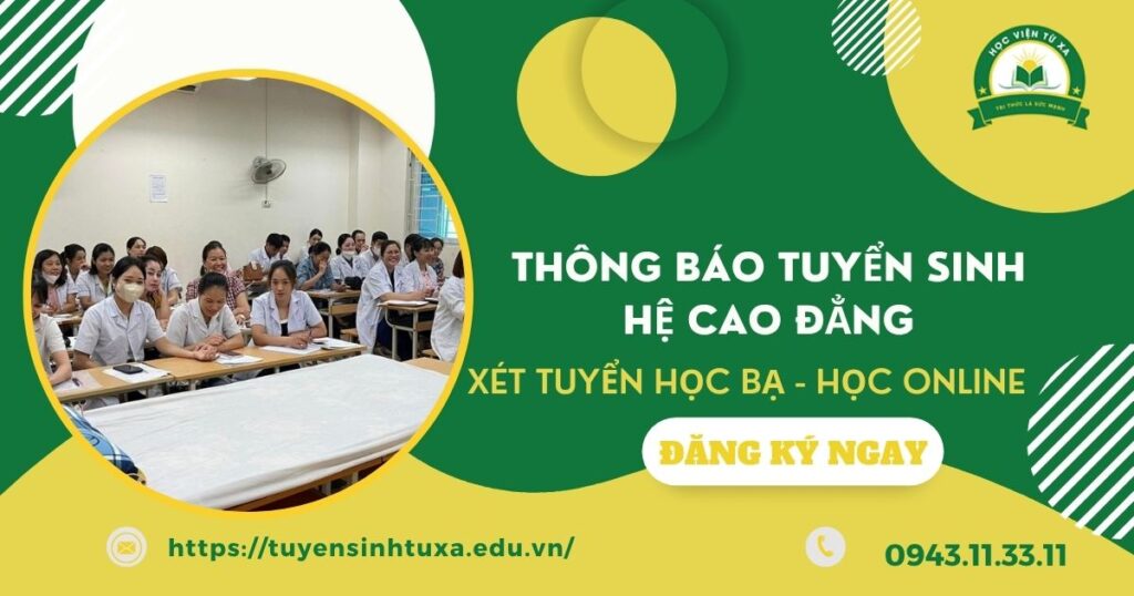 Trường Cao đẳng xét học bạ