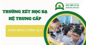Trường Trung cấp xét học bạ