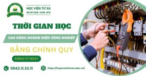 Cao đẳng ngành Điện công nghiệp học mấy năm?