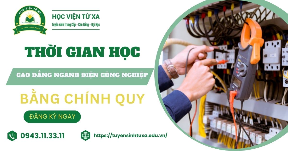 Cao đẳng ngành Điện công nghiệp học mấy năm?